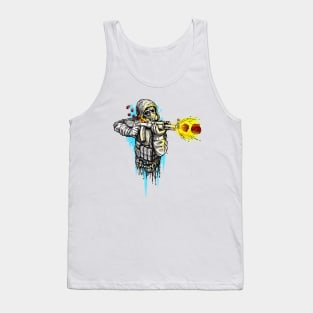 Shooting Roses Tank Top